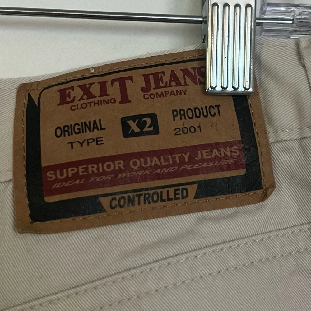 Exit Jeans Denim Beige Shorts W32